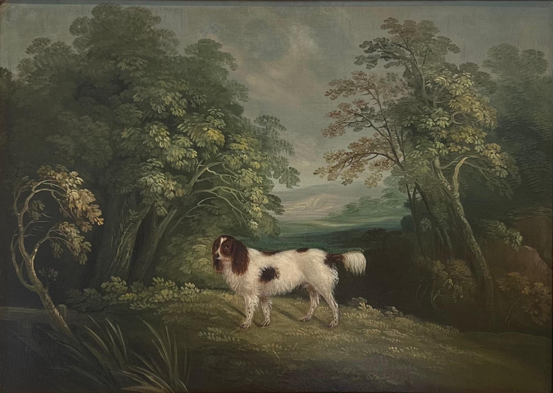 Animal Painting John Dalby - Épagneul