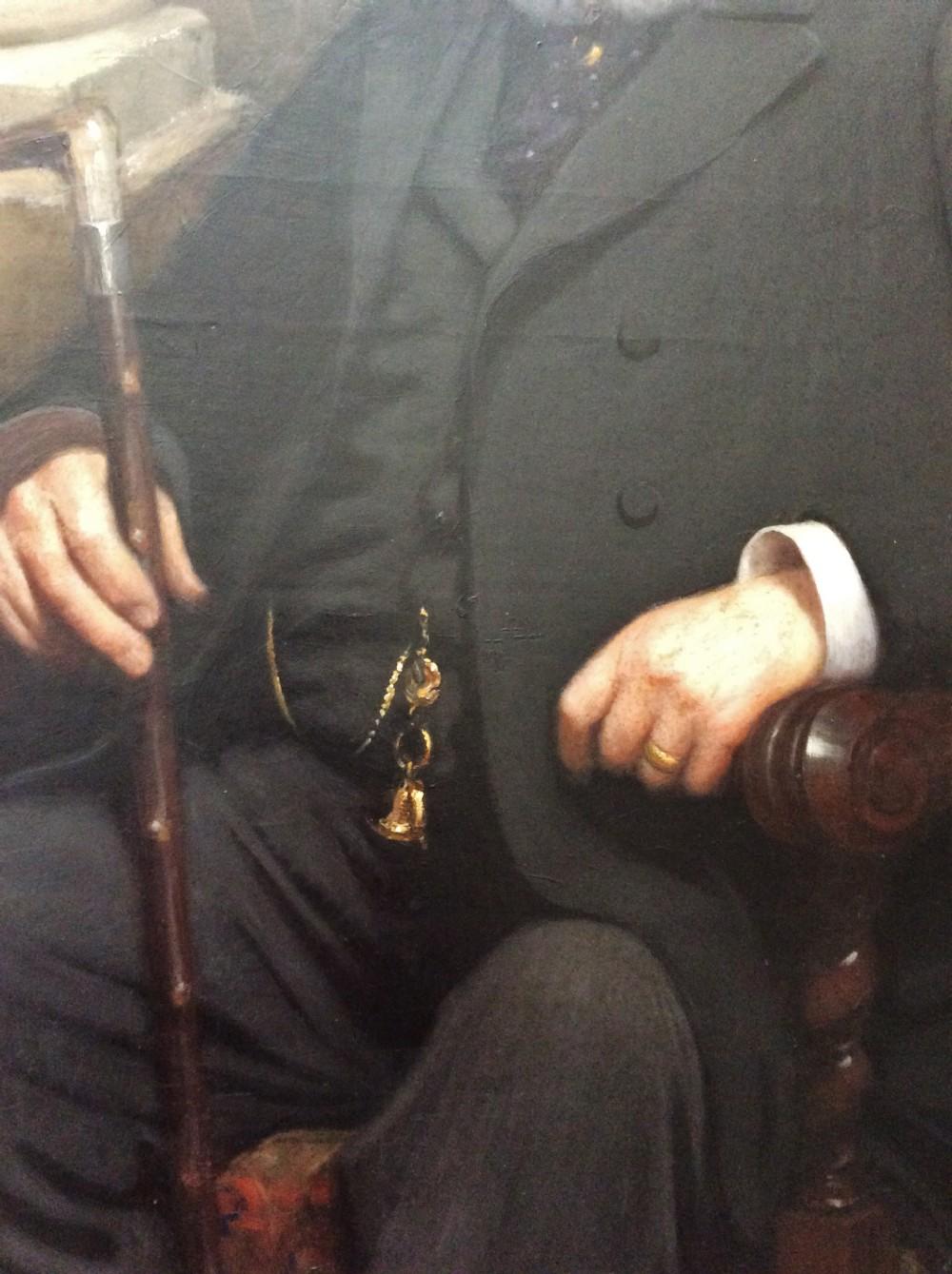 Portrait Of A Gentleman John Dalziel Kenworthy For Sale 1
