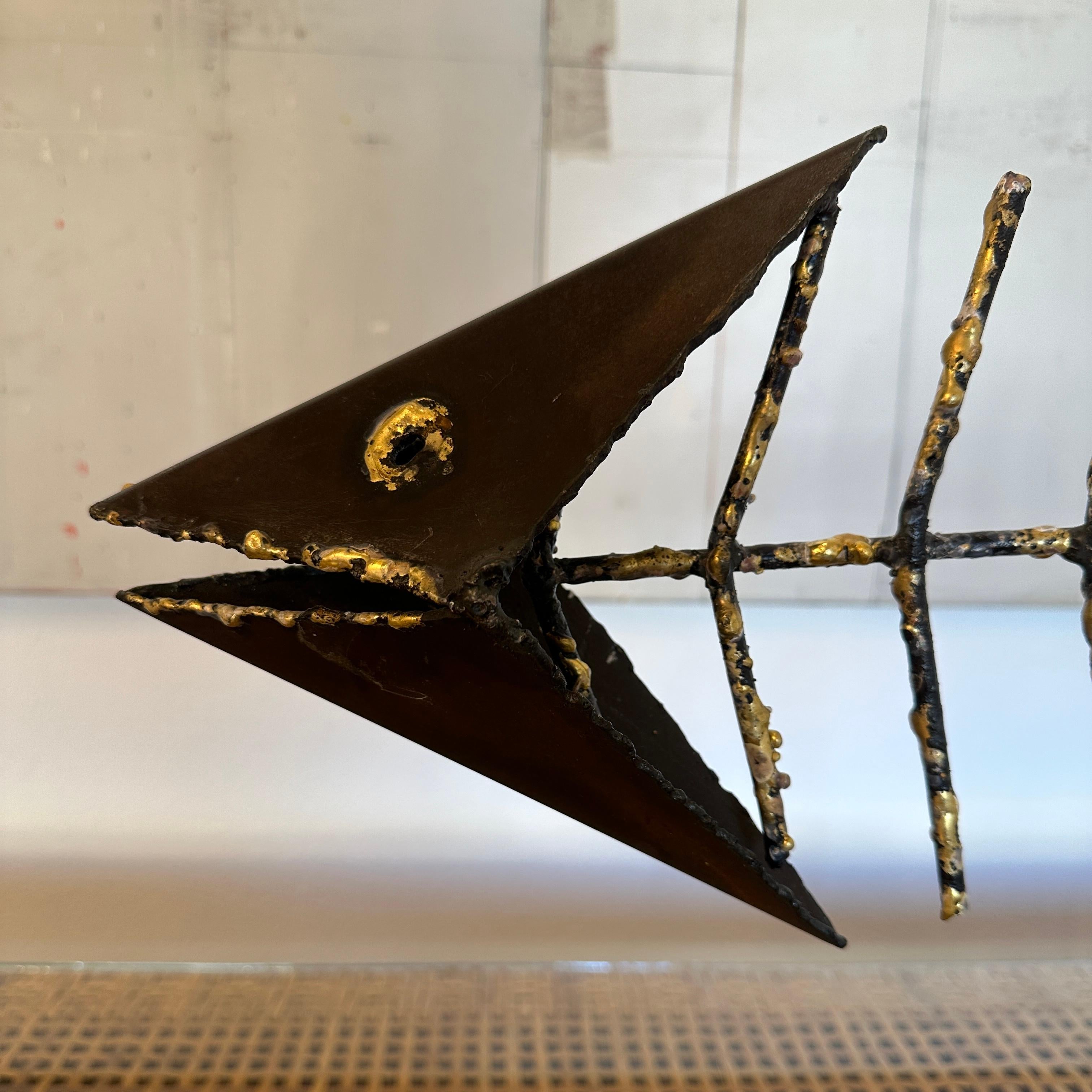 John De La Rosa Escultura Brutalista de Pez de California, ca 2000s Soldado en venta