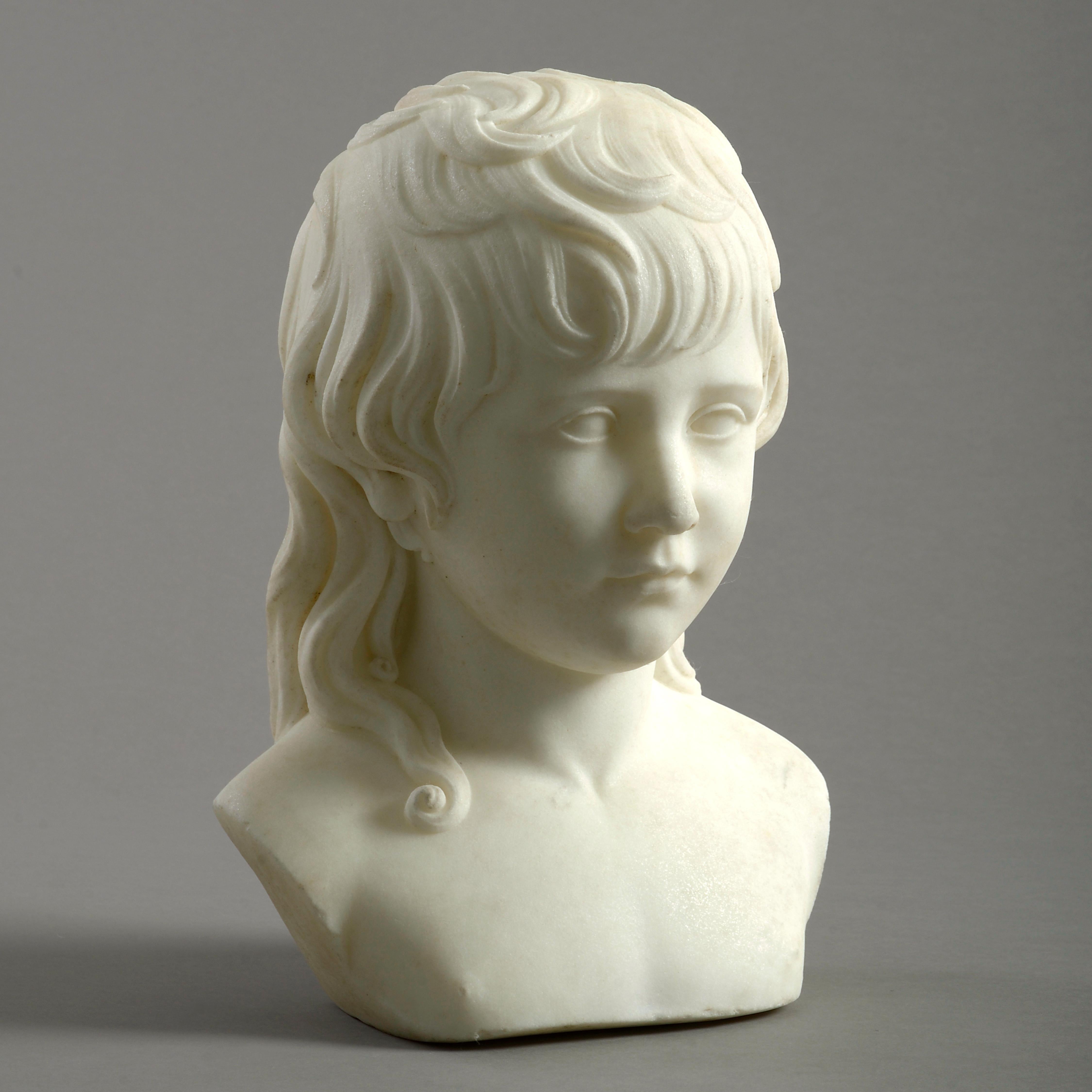 John de Vaere Statuary Marble Busts In Good Condition For Sale In London, GB