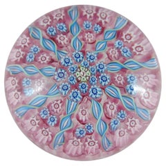 Presse-papiers radial Millefiori de John Deacons Jay Glass