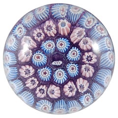 Pisapapeles millefiori de cristal morado John Deacons STK St Kilda