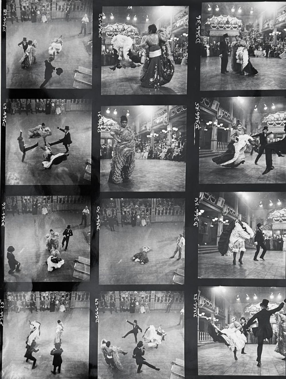 Paris (Can-Can, Moulin Rouge - feuille de contact 03)