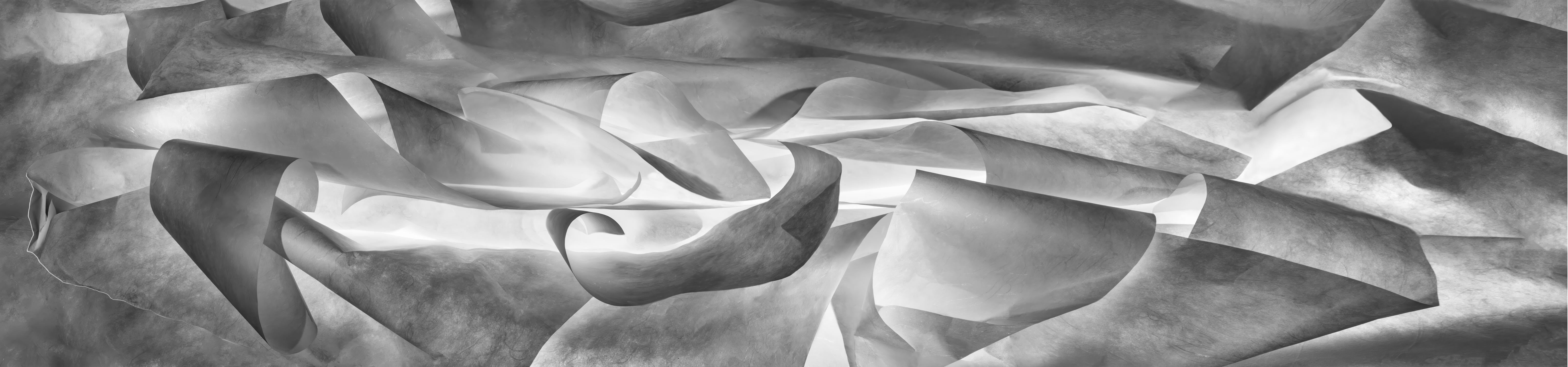 John Dean Abstract Photograph - 'Undercurrents (11/14/21)' - abstract photography - black and white photograph