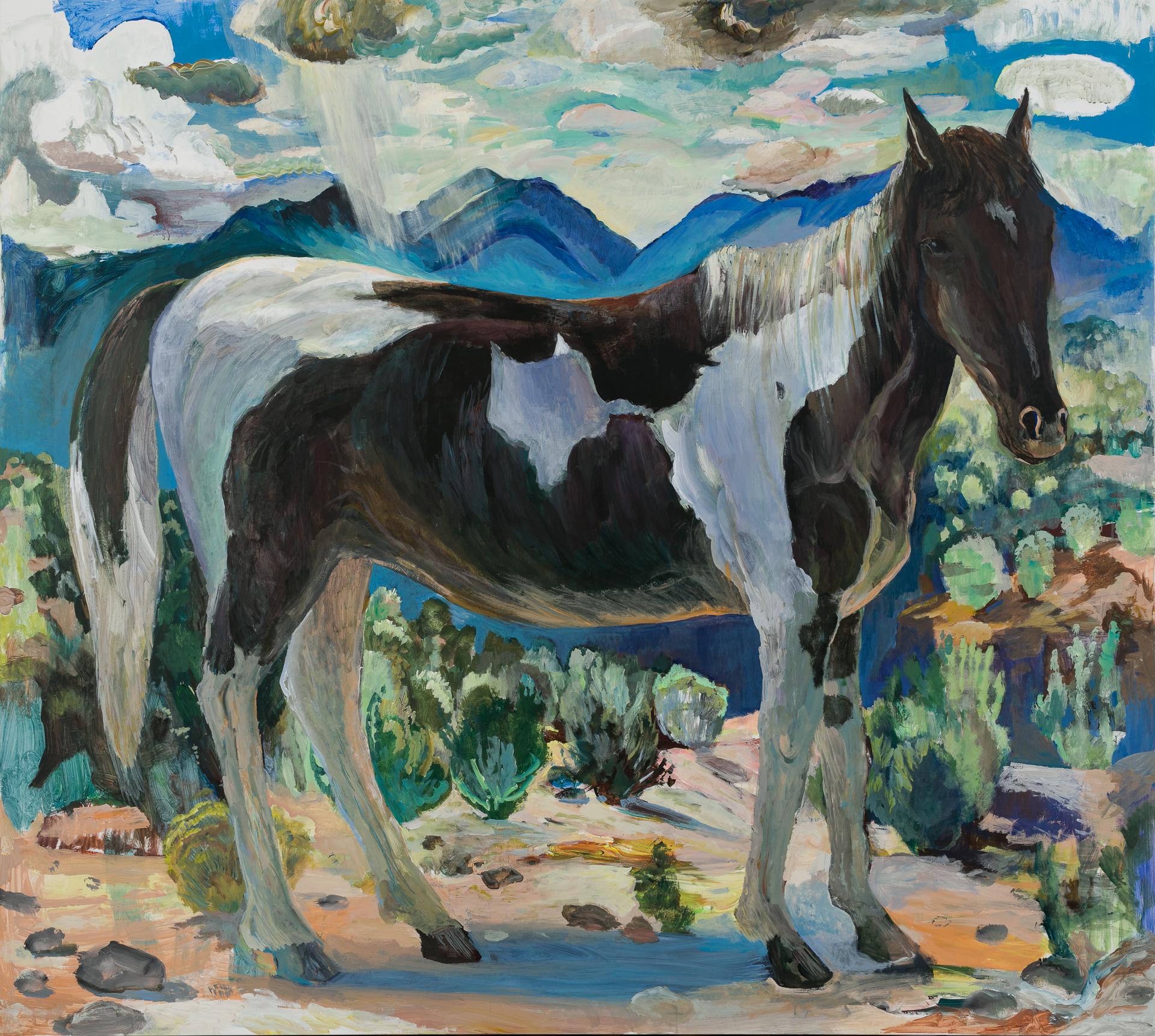 Animal Painting John Defeo - Cowboy