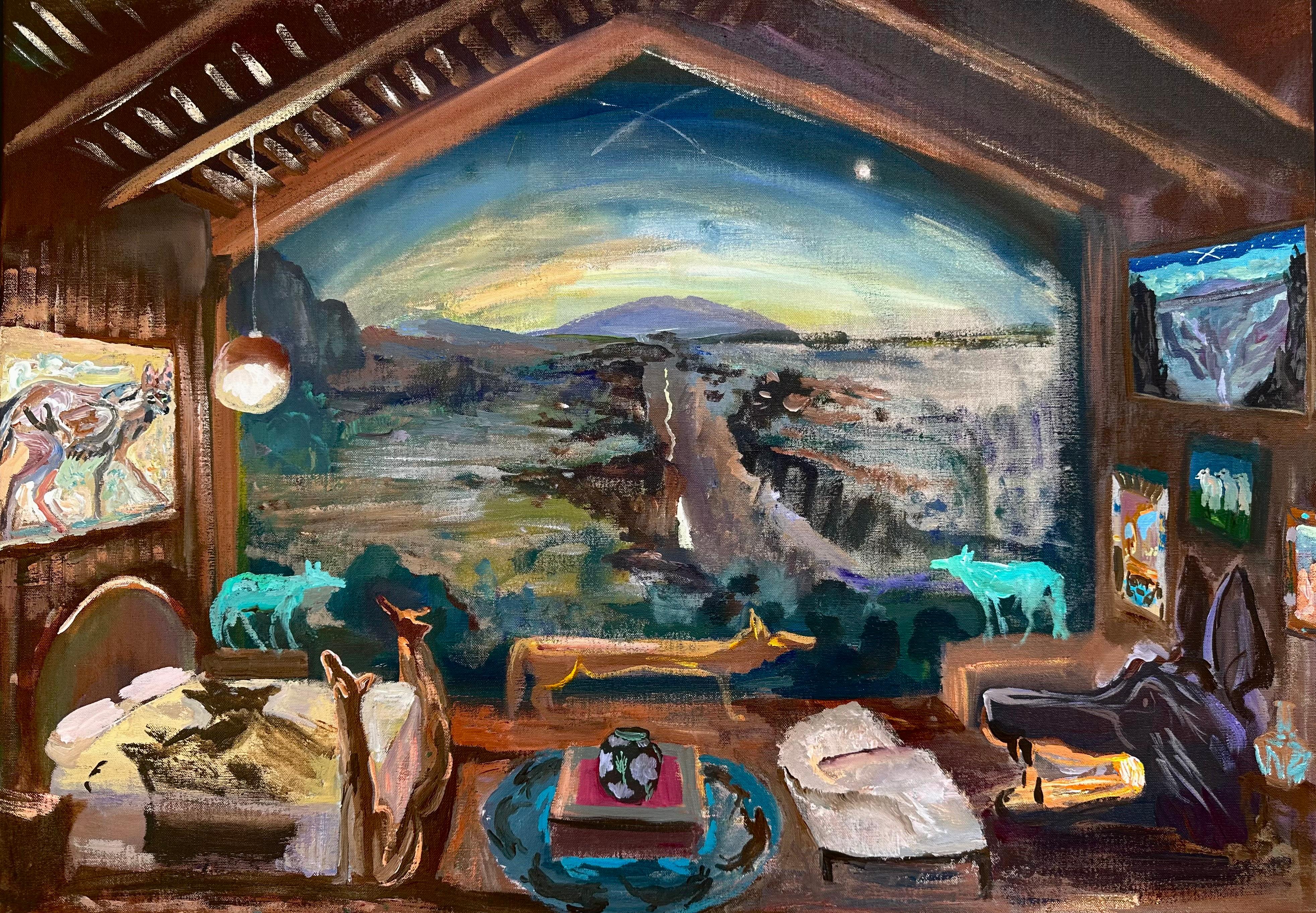 John Defeo - Yellowstone Canyon Cabin at 1stDibs