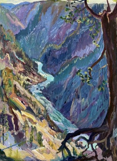 Blick flussabwärts...