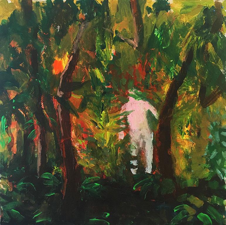 Lost in the Canopy - Painting by John Defeo
