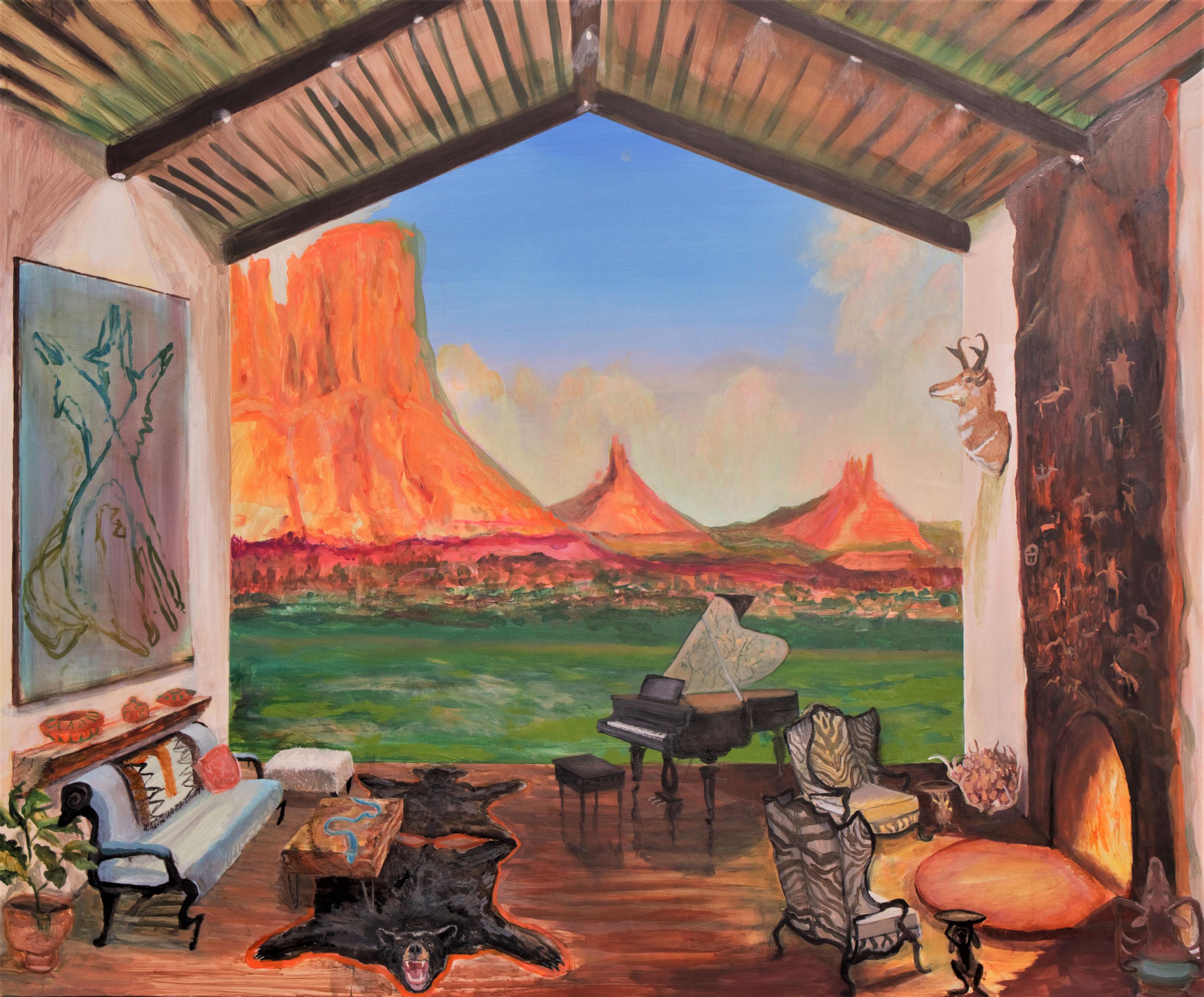 John Defeo Interior Painting - Luxury Outpost Bears Ears NP
