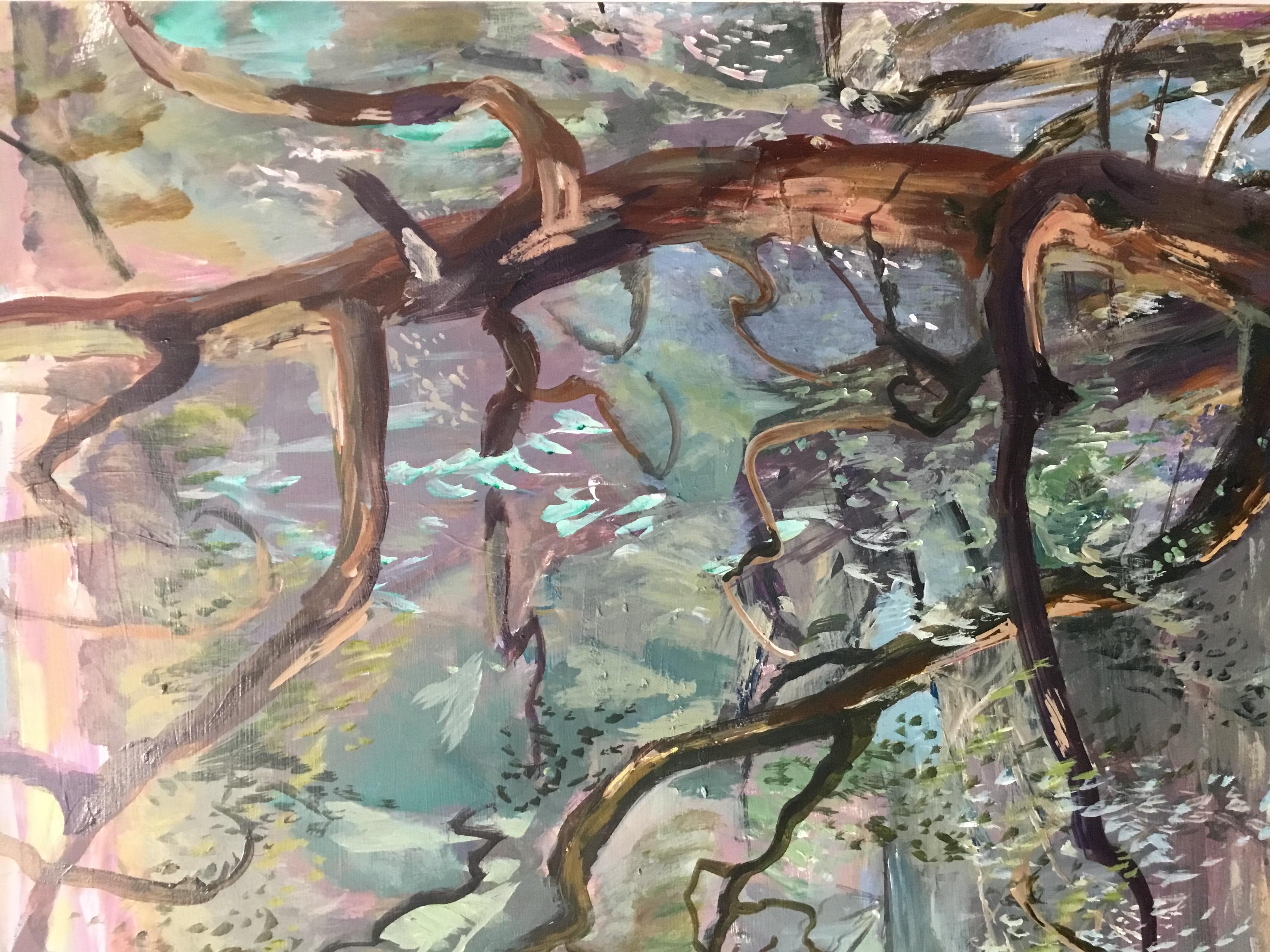 La primavera y el amor están en el aire - Painting de John Defeo