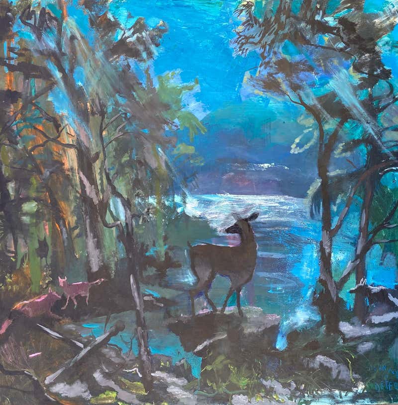 Rene Gonzalez - Illusory Star by Rene Gonzalez - forest landscape ...