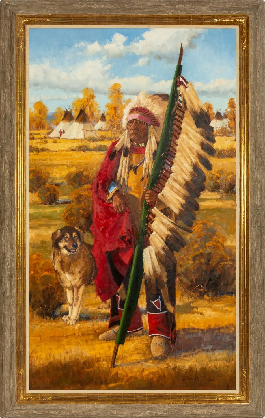 A Time Not Forgotten - Painting by John DeMott