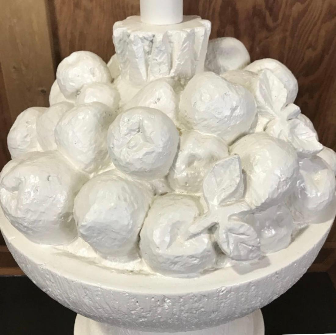 Lámpara de frutas en forma de cuenco estilo John Dickenson, de Casual Lamps, 1994 en venta 5