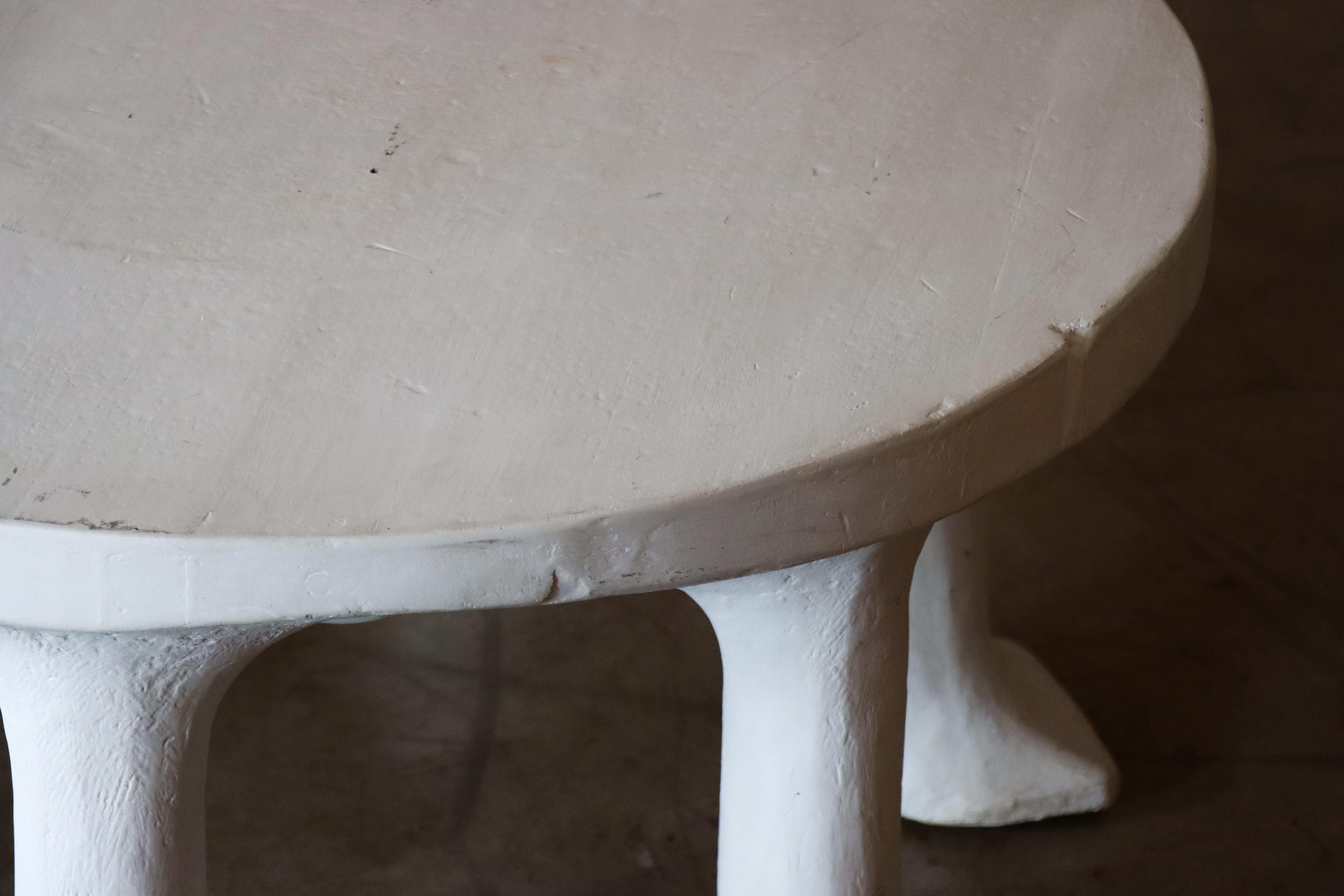 Concrete John Dickinson “African” Coffee Table, Post Modern