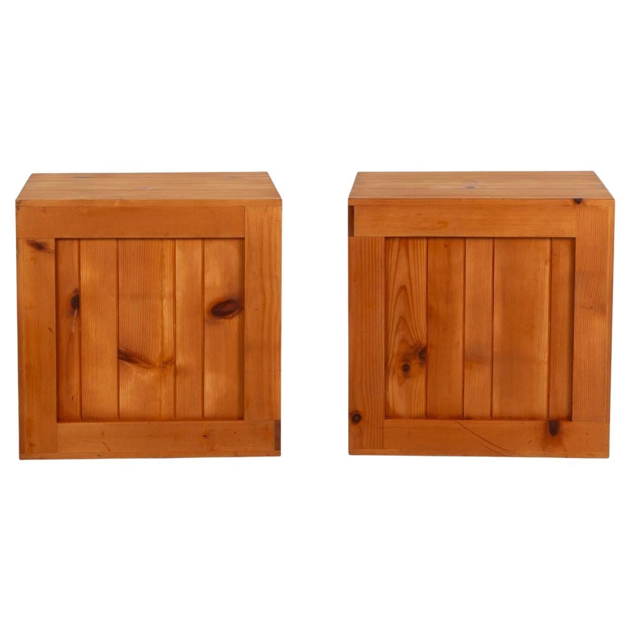 Tables en caisse de John Dickinson provenant de la Firehouse, San Francisco, 1970 en vente