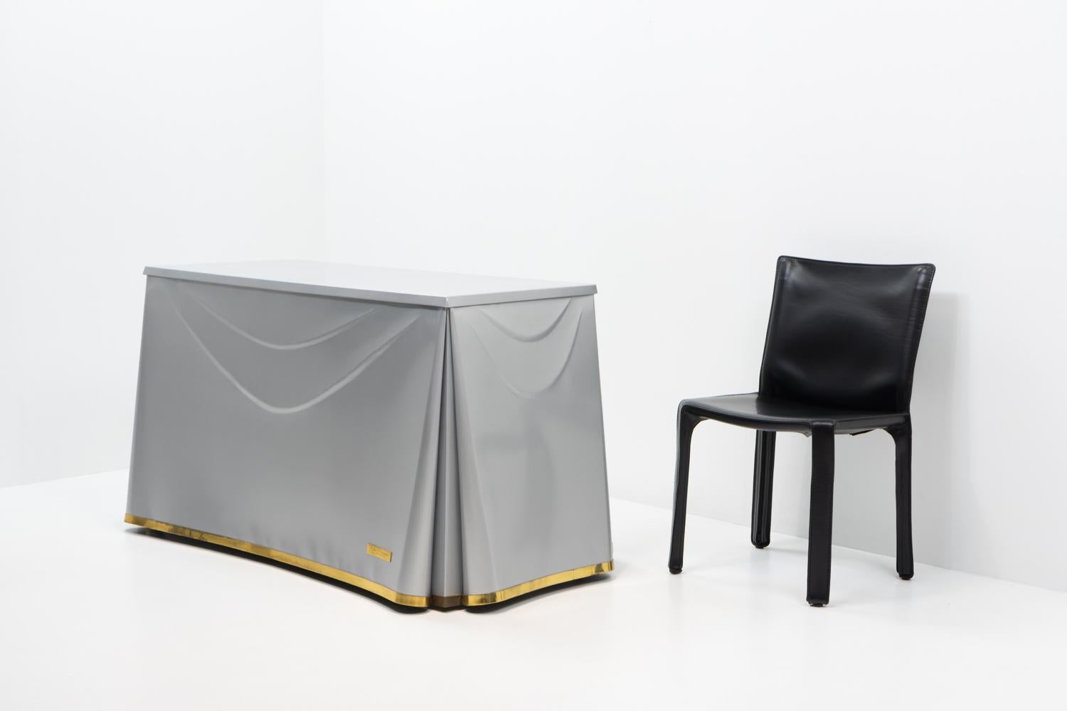 Table drapée