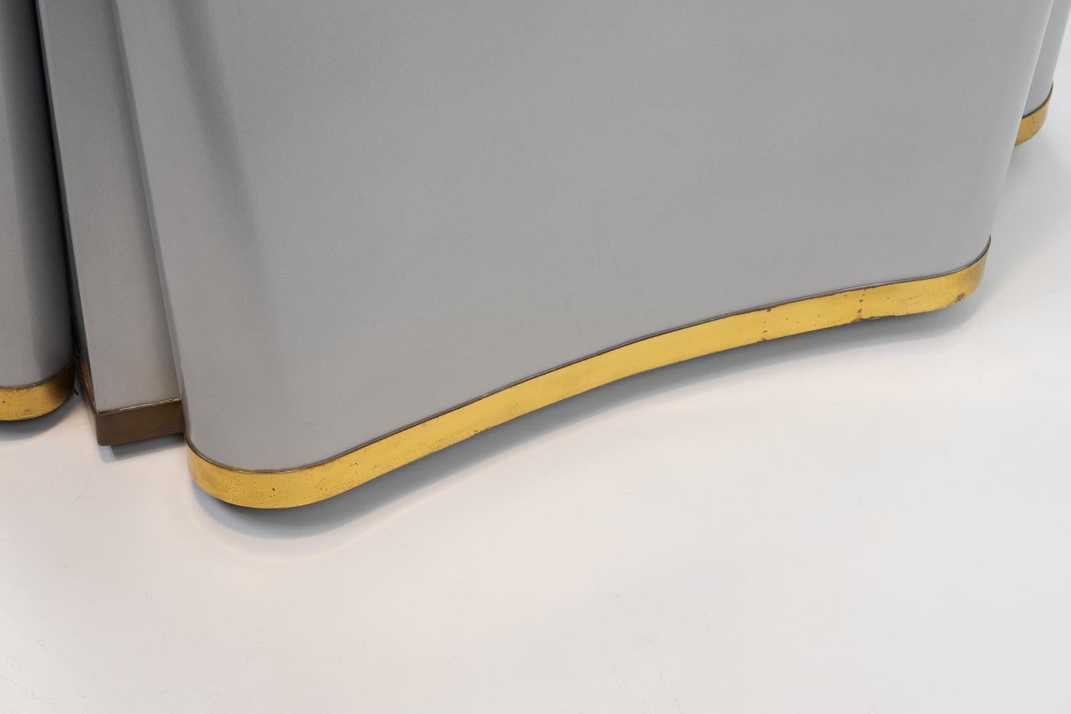 Fin du 20e siècle Table drapée