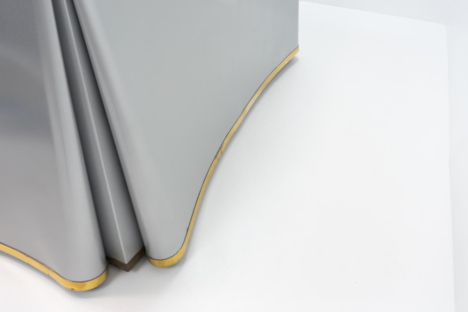 Table drapée