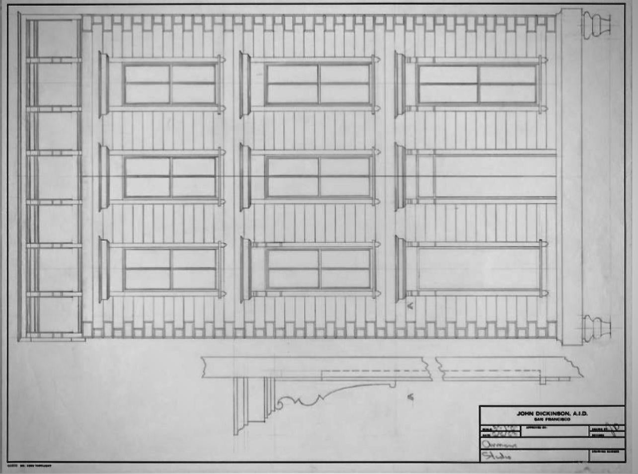 John Dickinson, Early Trompe-l'œil Cabinet 2