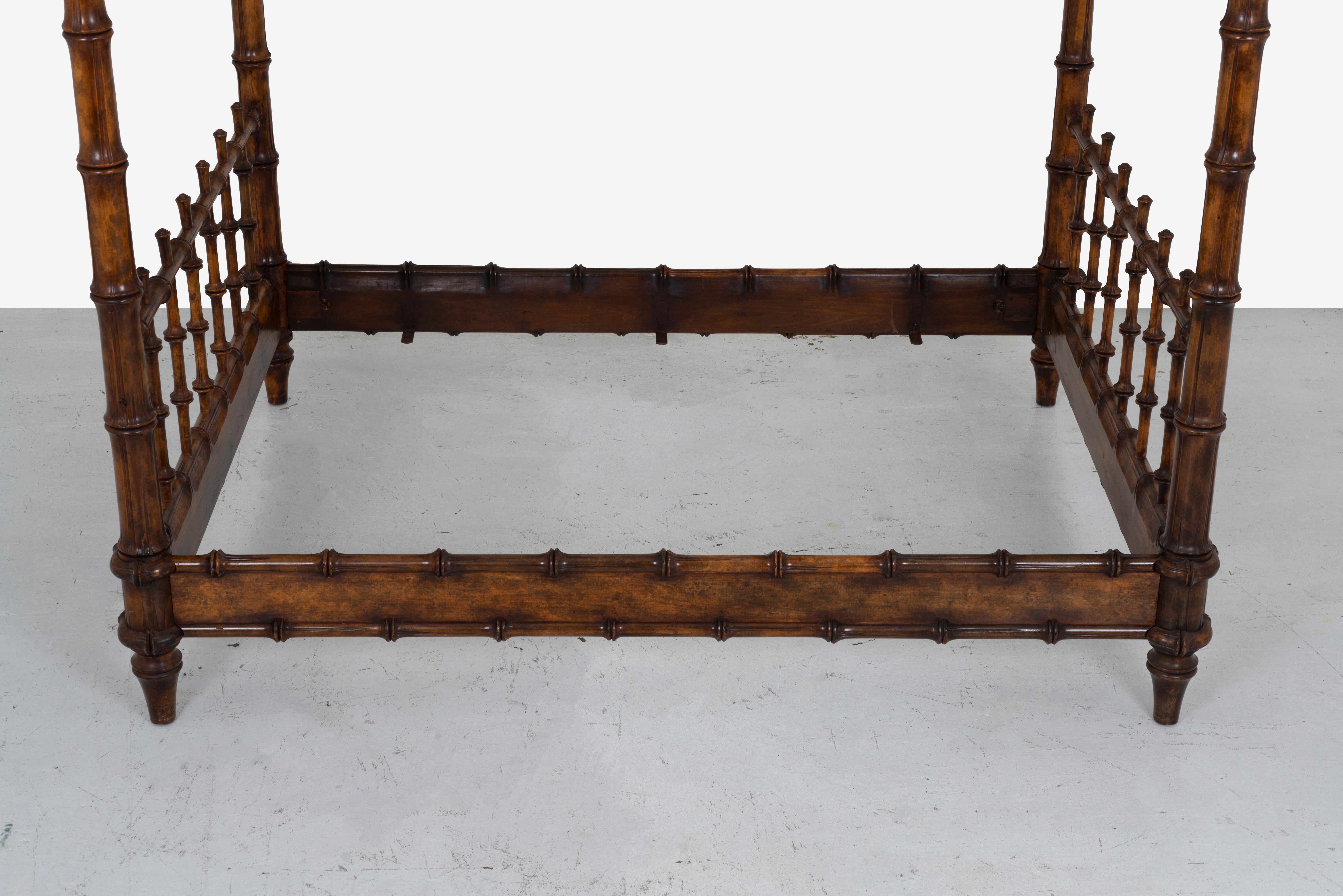 John Dickinson King Size Four-Poster Bed from the Firehouse For Sale 2
