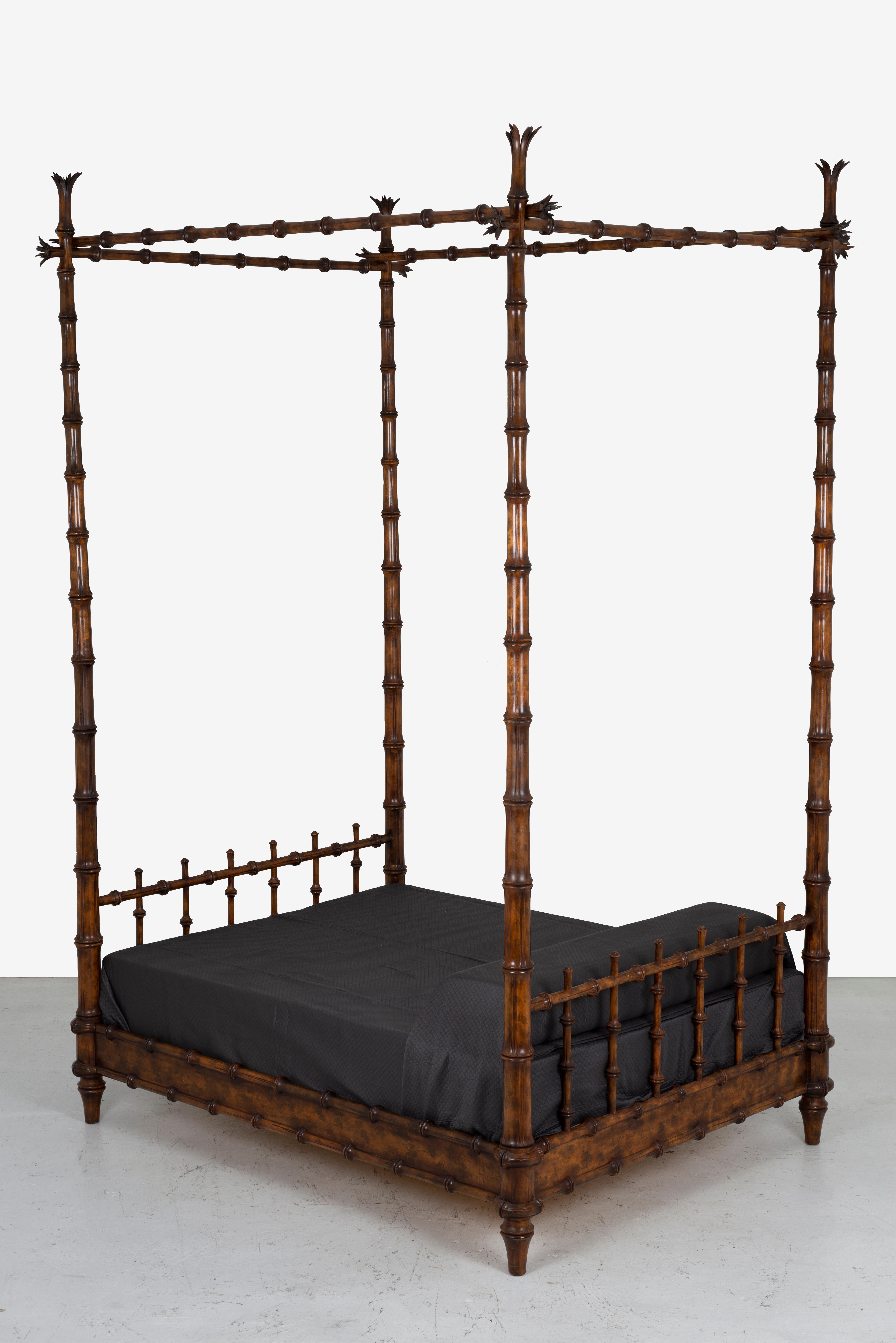 John Dickinson King Size-Bett mit vier Pfosten aus dem Kaminsims (amerikanisch) im Angebot