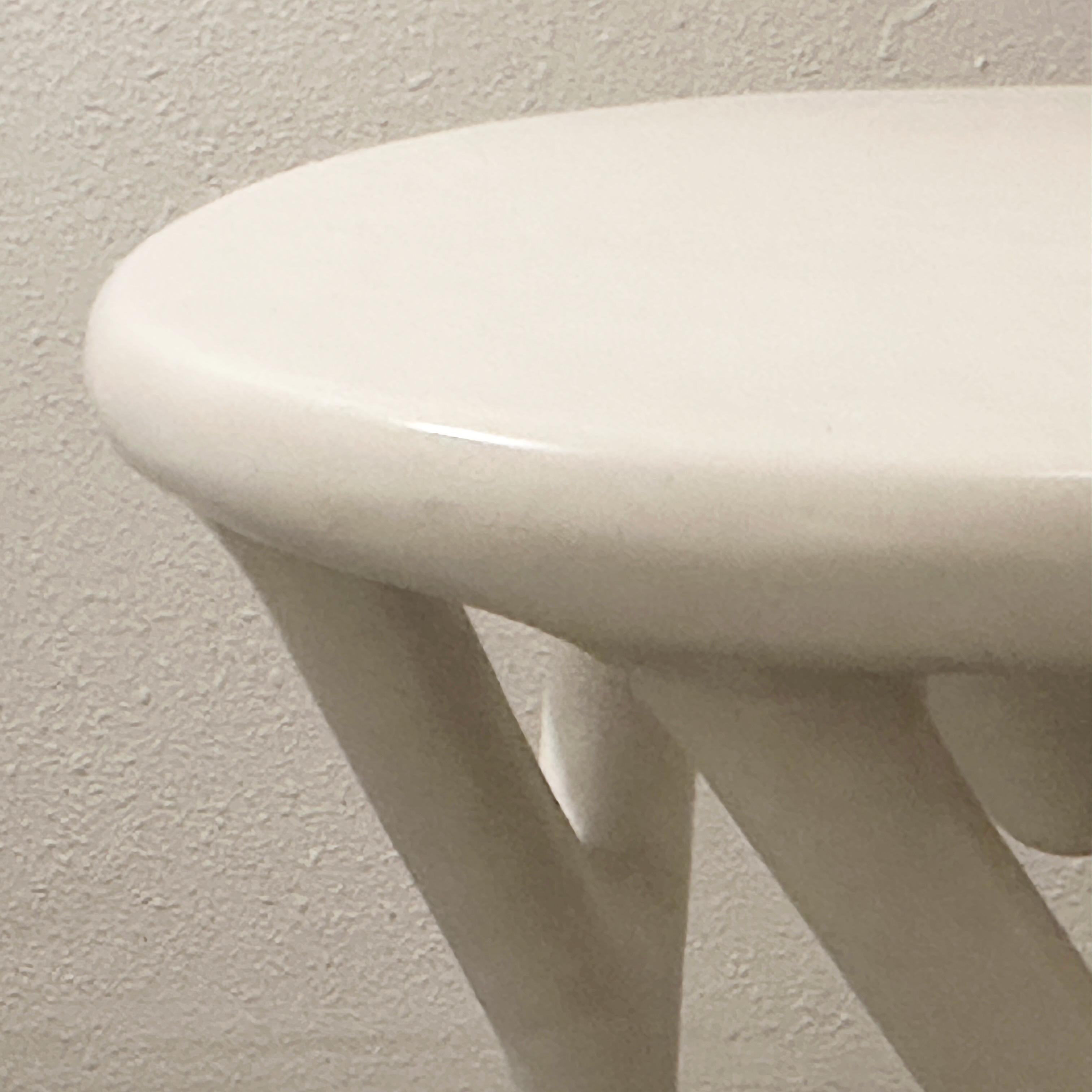 Table en Y laquée John Dickinson, vers 1970 Bon état - En vente à Cathedral City, CA