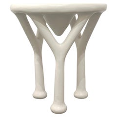 John Dickinson Lacquered Y Table, ca 1970s