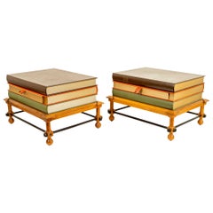 John Dickinson "Stack of Books" Side Tables