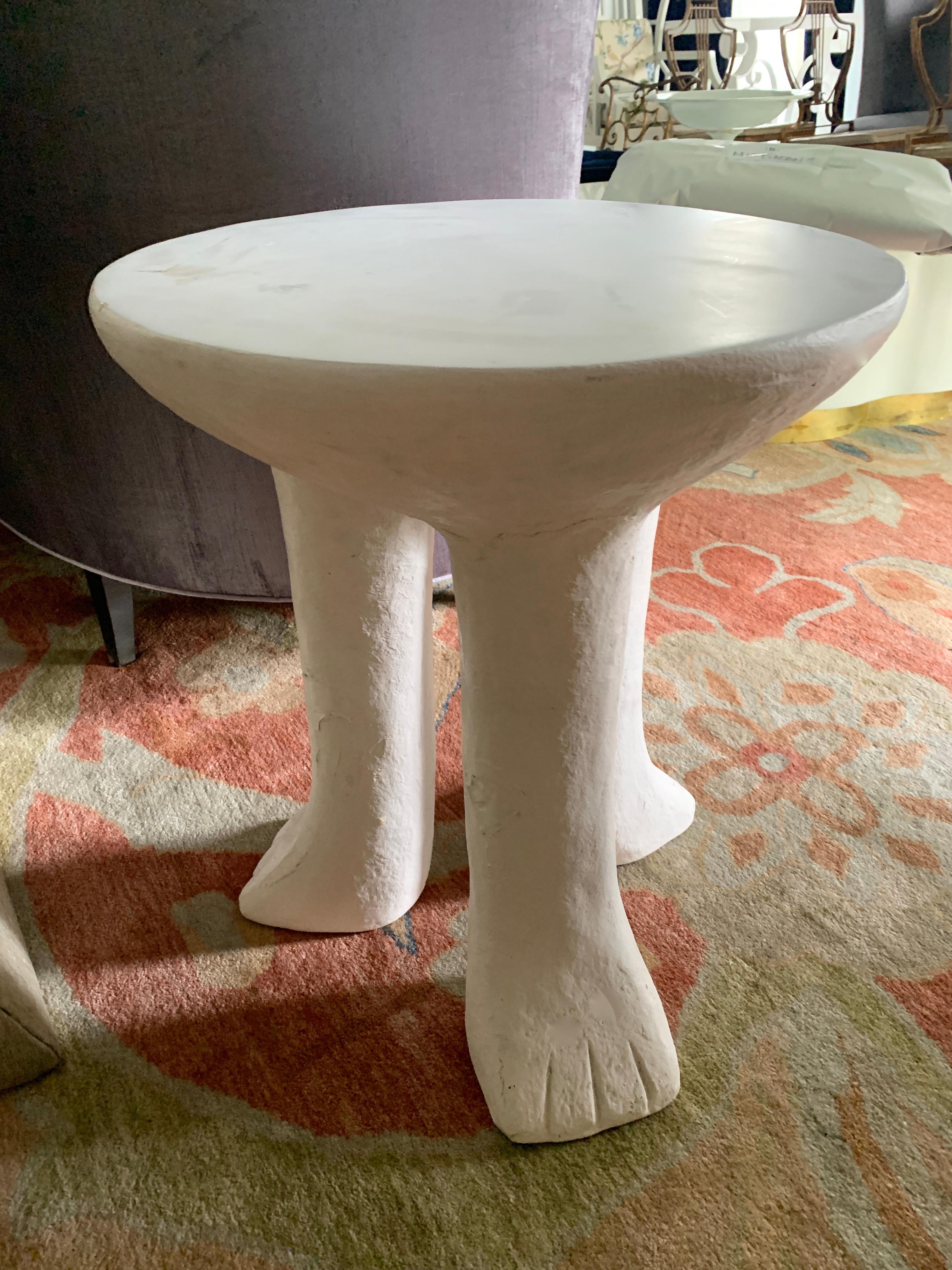John Dickinson Style Africa Side Table In Good Condition In Los Angeles, CA