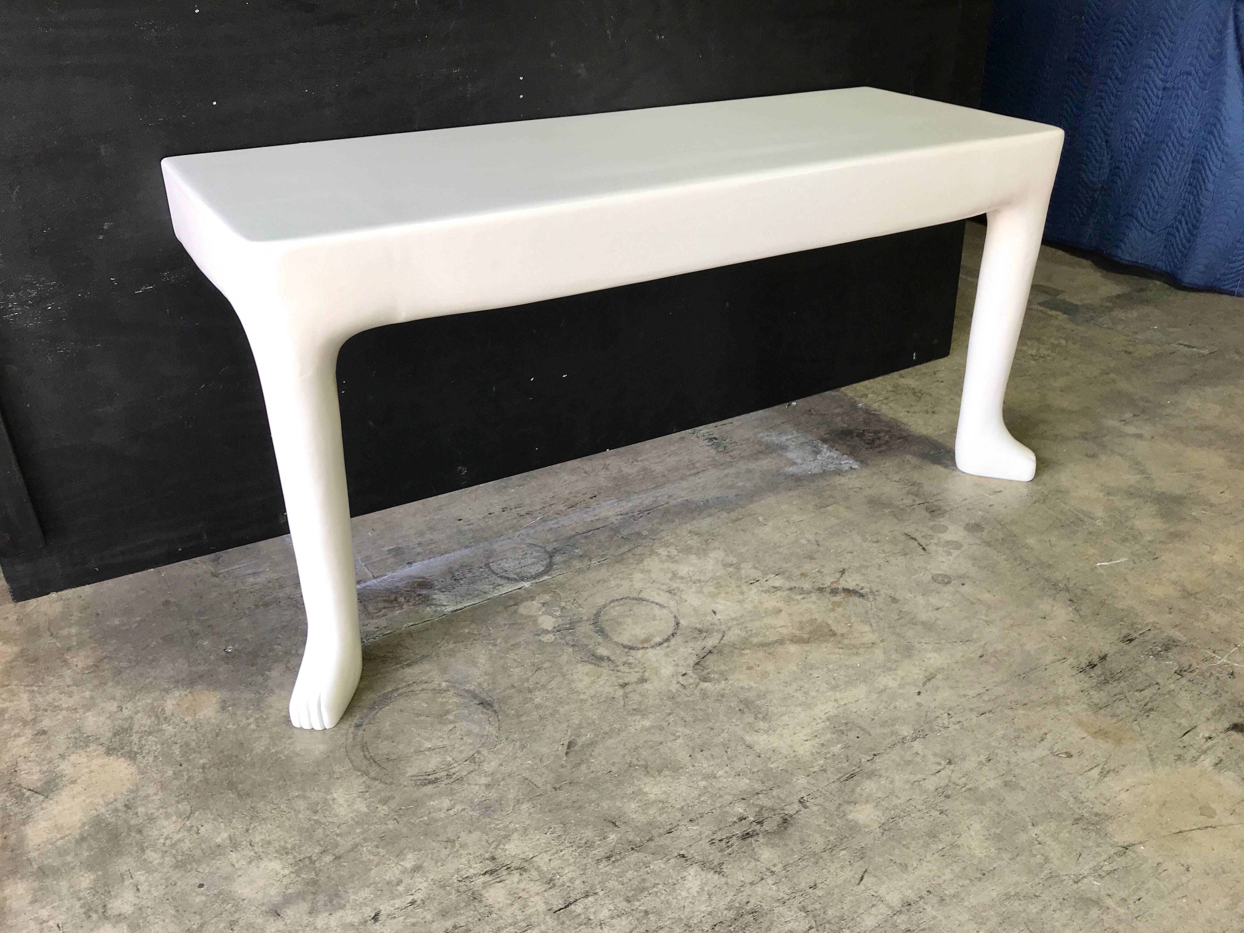 Mid-Century Modern Large John Dickinson Style Footed Console