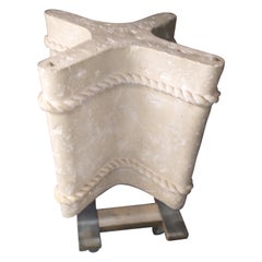 John Dickinson Style Heavy Plaster Table Base