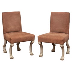 Vintage John Dickinson Design Etruscan Side Chairs 