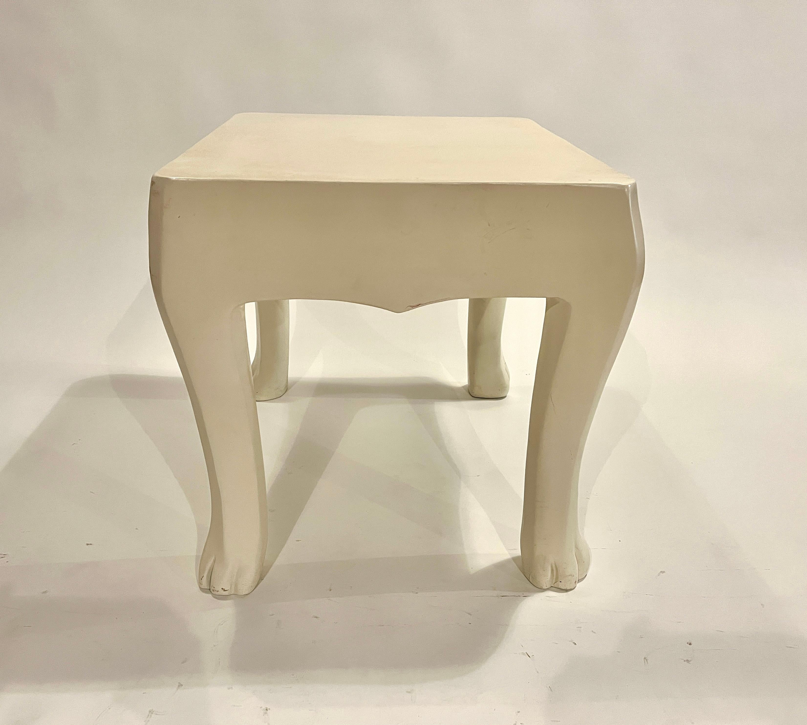 Late 20th Century John Dickinson Style Side Table For Sale