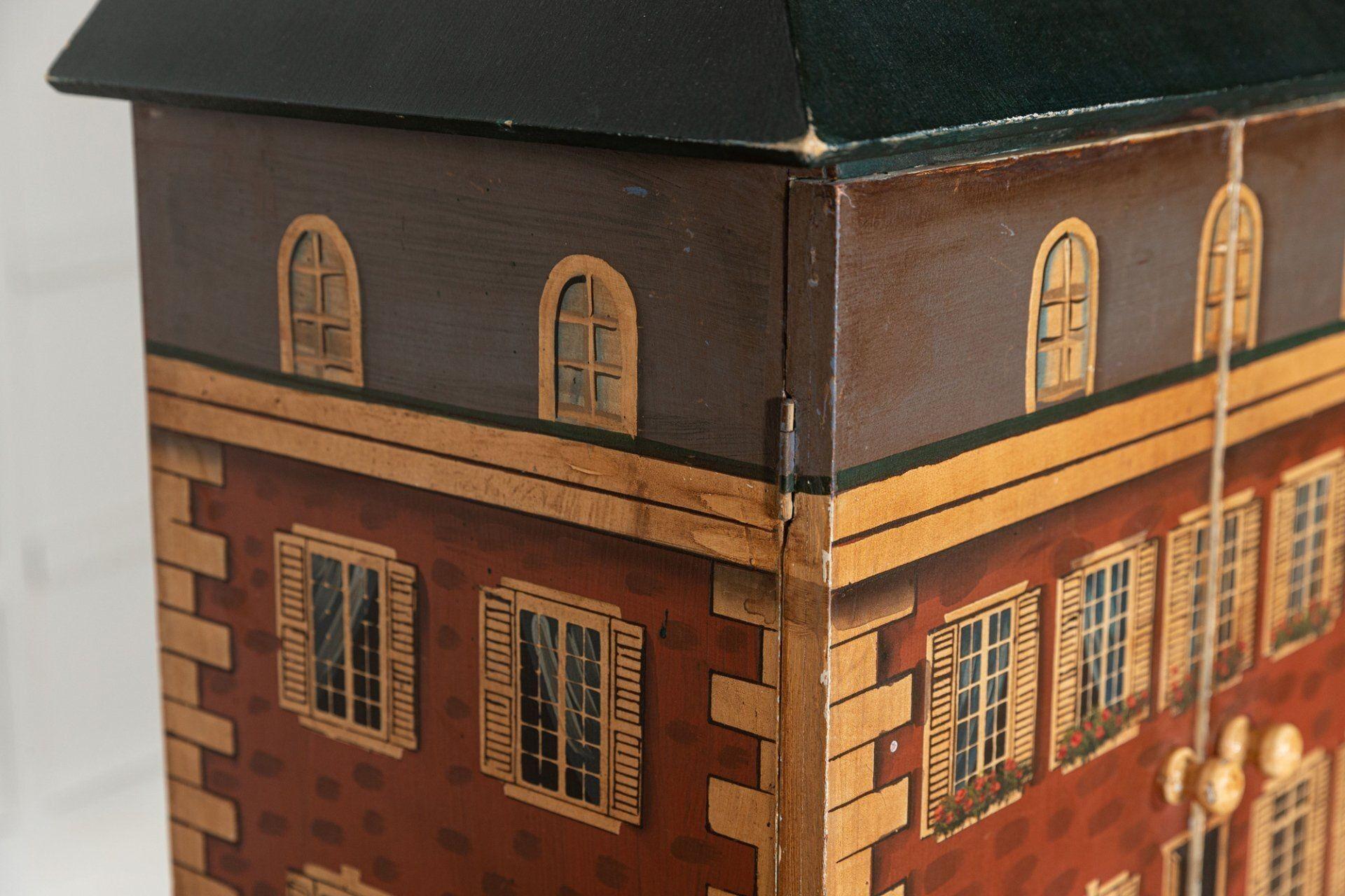 Cabinet de style John Dickinson en trompe l'oeil en vente 6