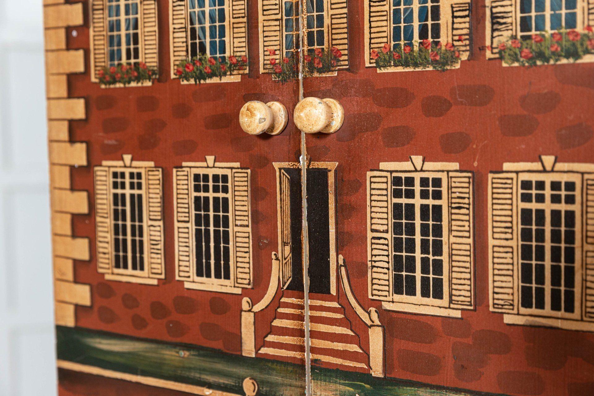Cabinet de style John Dickinson en trompe l'oeil en vente 2