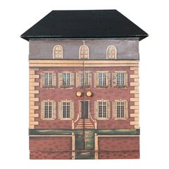 John Dickinson Style Trompe L’oeil Cabinet