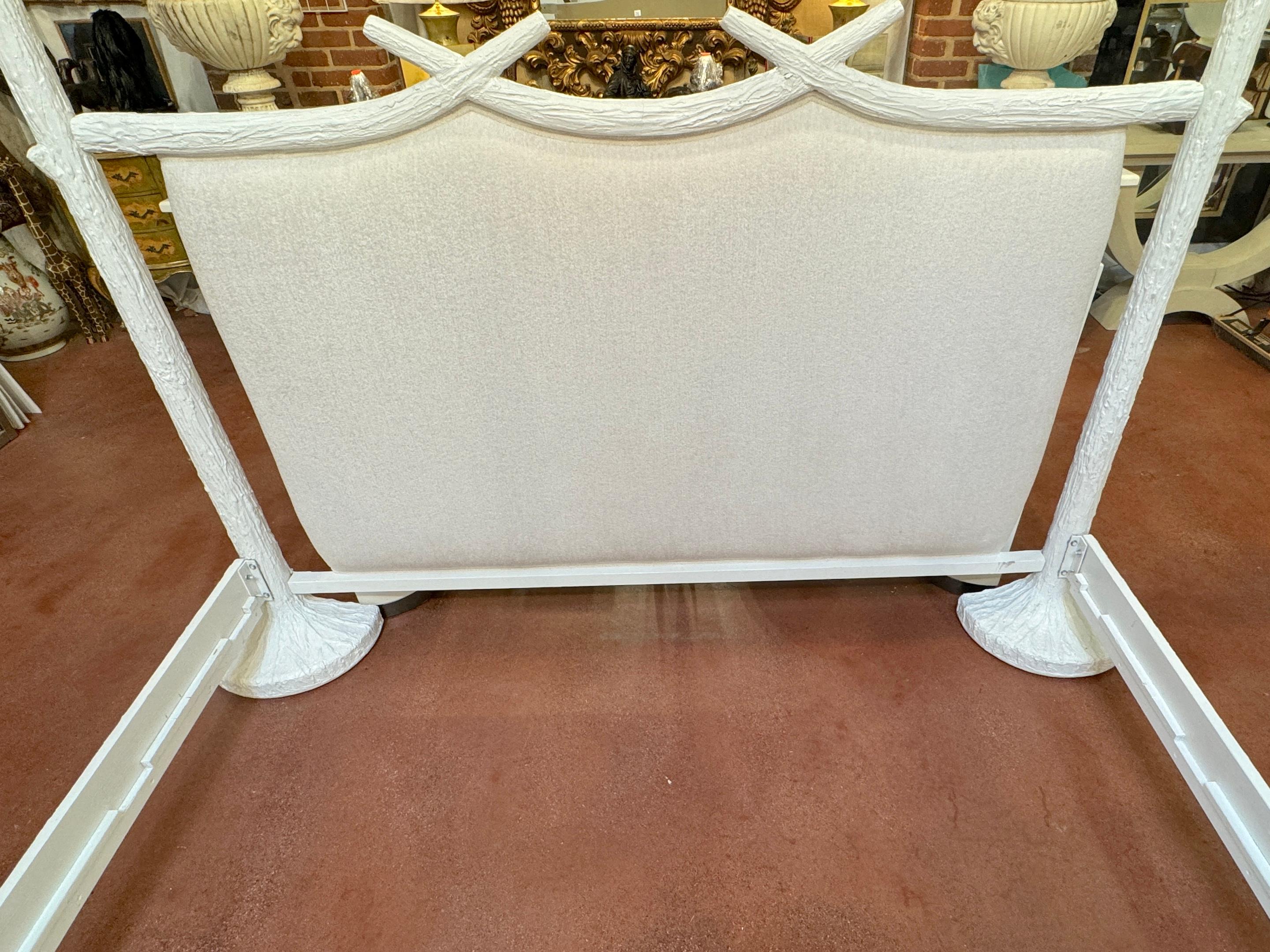 Plaster John Dickinson ‘Twig’ King Size Four Poster Bed For Sale