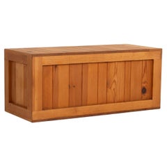 John Dickinson Unique Crate Coffee Table from the Firehouse, San Francisco 1970