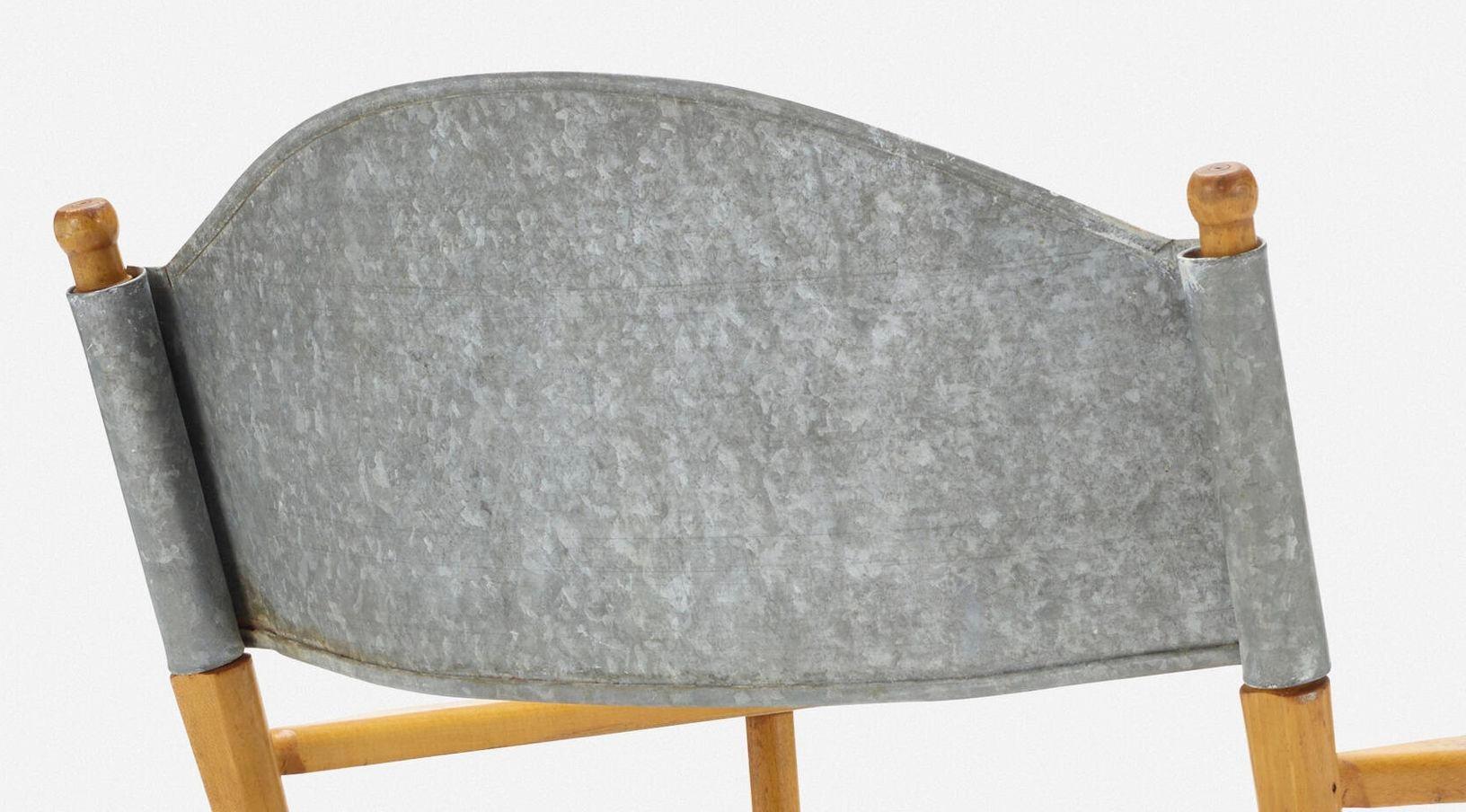 John Dickinson Unique Director's Chair from the Firehouse, San Francisco 1975c. Bon état - En vente à Chicago, IL