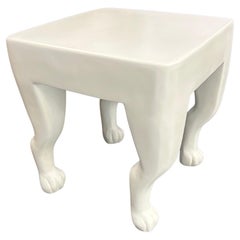 John Dickinson Gesso bianco etrusco  tavolo per Sutherland .due disponibili