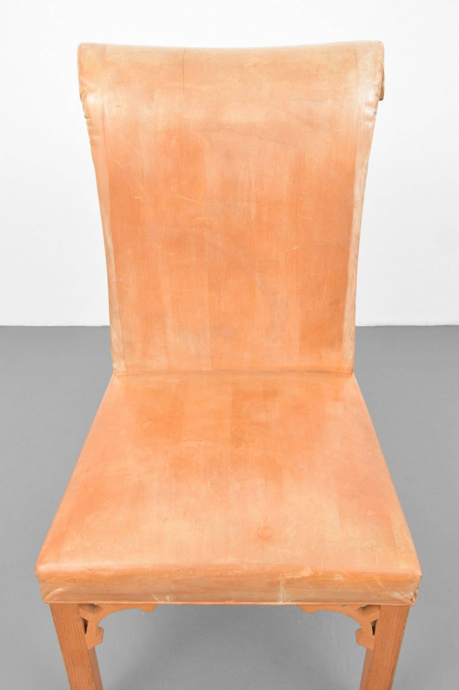 Chaise sculptée à la main de John Dickinson, États-Unis, 1969 en vente 2