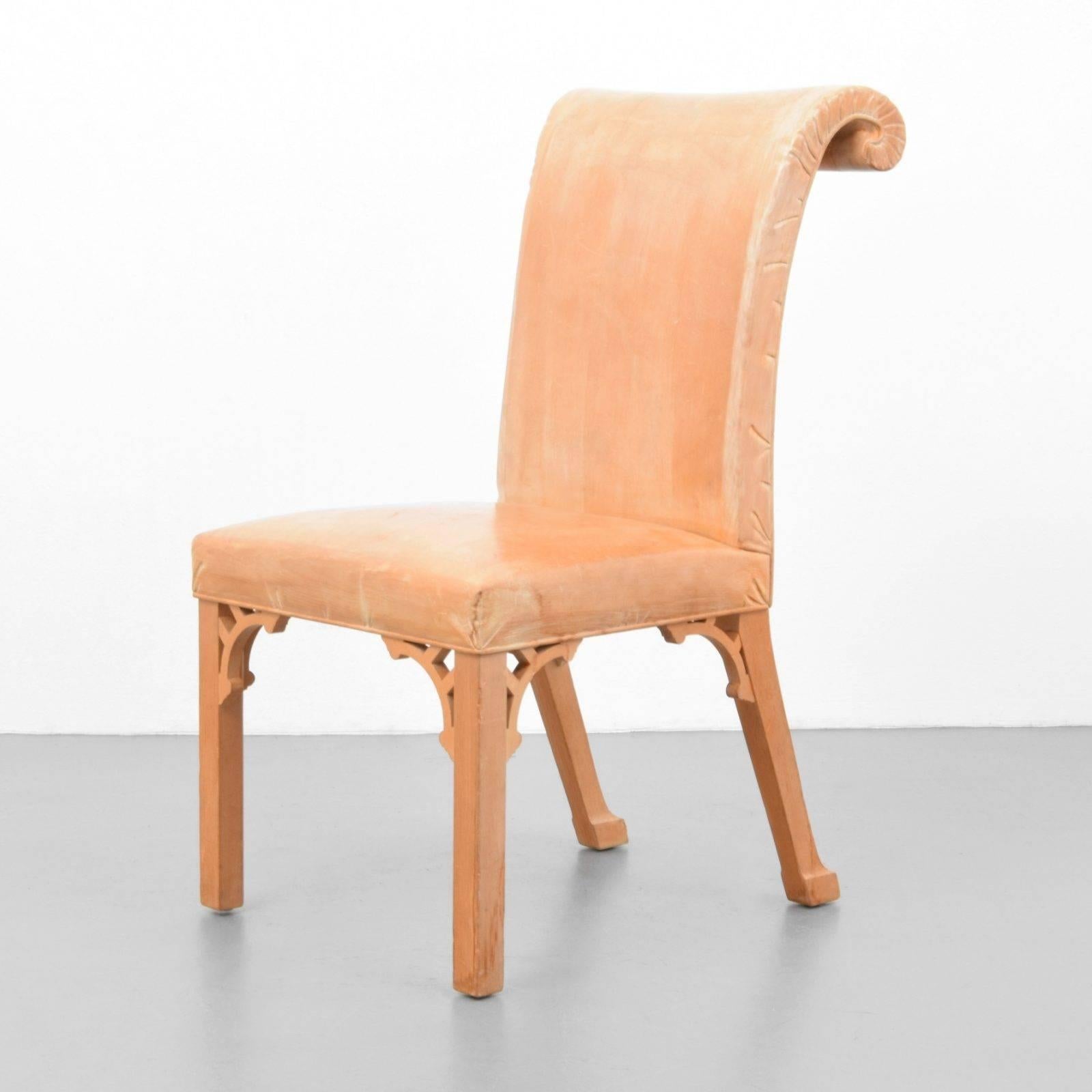 Chaise sculptée à la main de John Dickinson, États-Unis, 1969 en vente