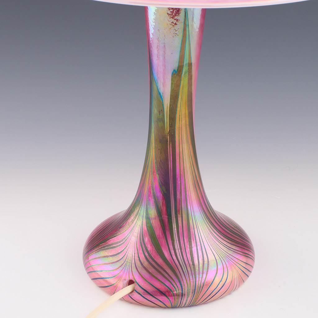 Lámpara de sobremesa de vidrio artístico John Ditchfield Modern Vidrio artístico en venta