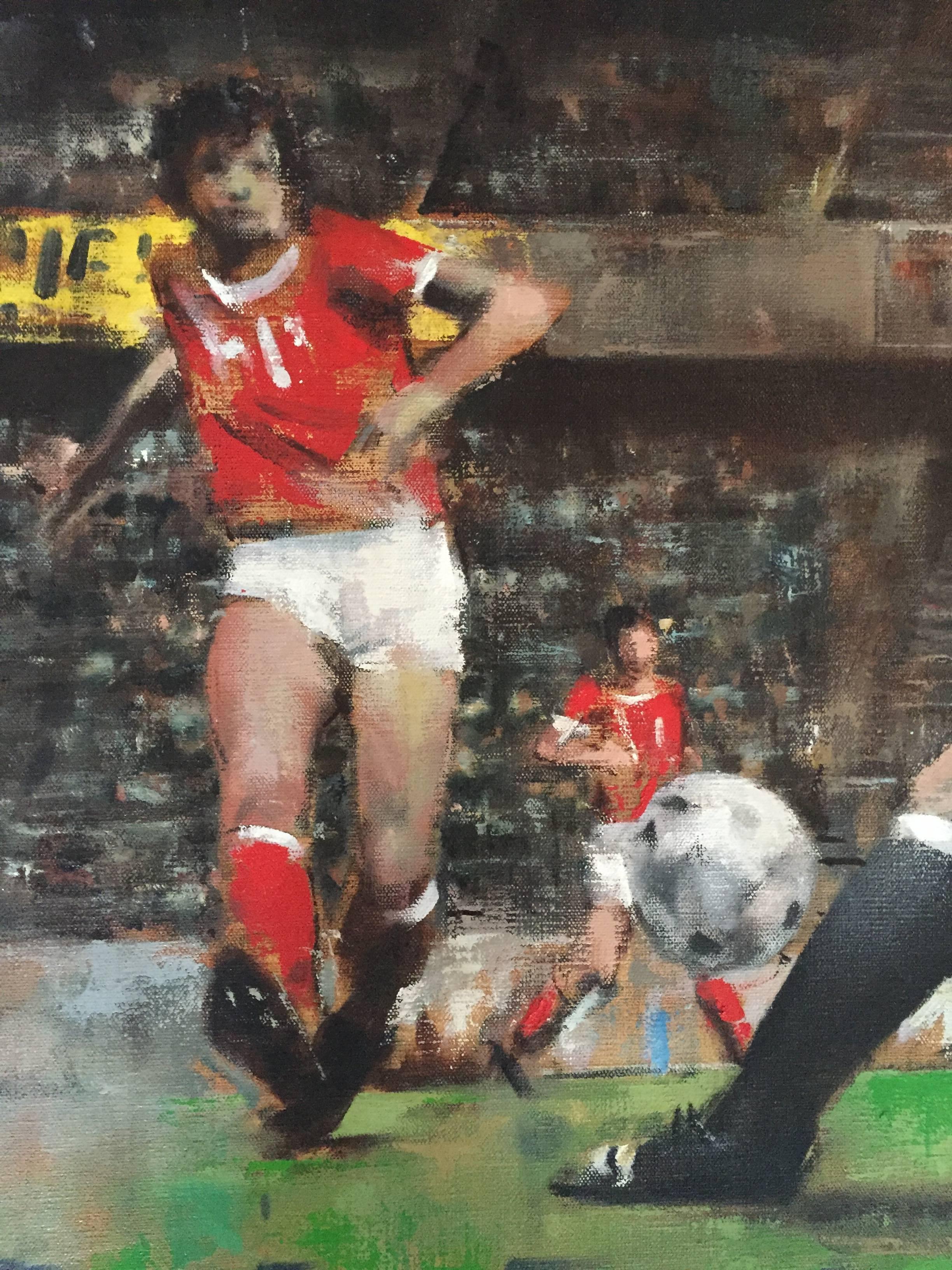 Torschuss, Sporting Scene im Angebot 1