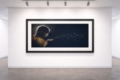 GoldDotNova Hand-Pulled Screen Print, Metallic Inks, Street Art, 2010+