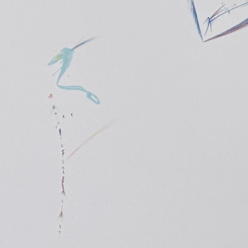 Abstrakte, minimalistische Lithographie in limitierter Auflage; Musik, Tanz inspiriert, detailliert im Angebot 1