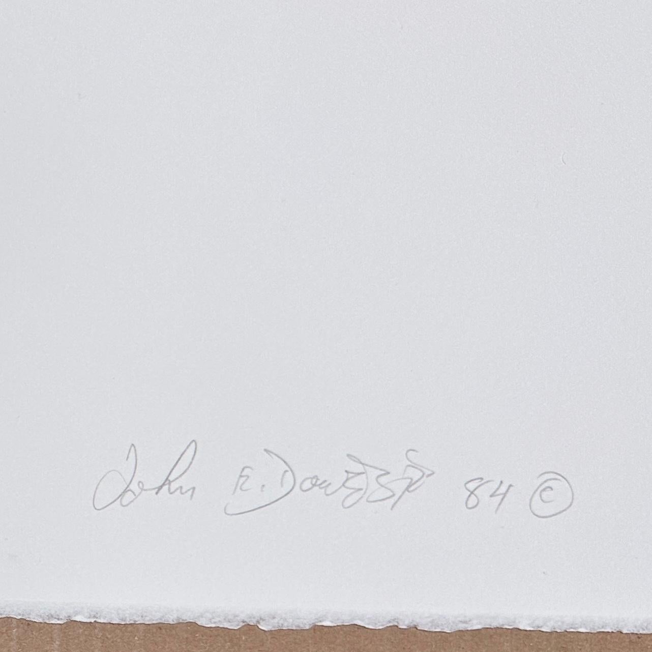 Abstrakte, minimalistische Lithographie in limitierter Auflage; Musik, Tanz inspiriert, detailliert im Angebot 3