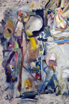 Roald Dahl Hy-Brasil disco, Painting, Oil on Canvas