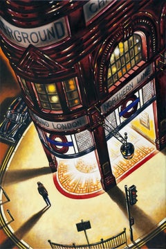 John Duffin, Tube Light 1, Zeitgenössische Kunst, London Cityscape Art