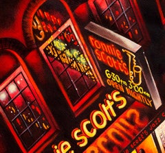 Ronnie Scott's, limited edition art, still-life, cityscape, London